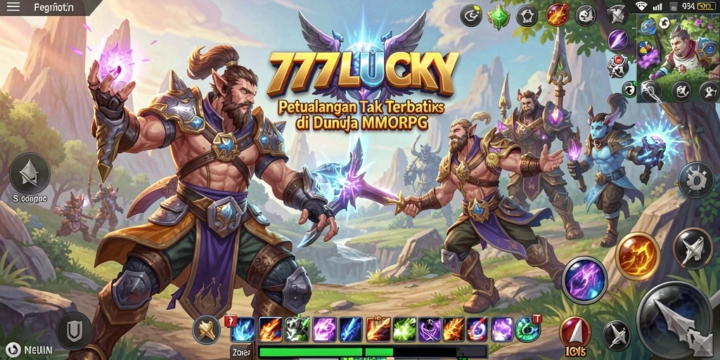 Tangkap momen seru dalam petualangan MMORPG 777LUCKY.