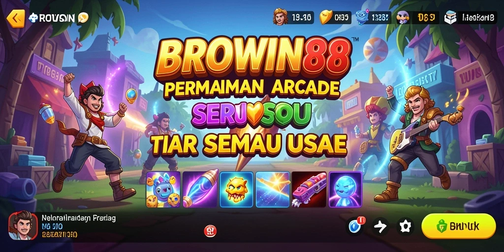 Tampilan gameplay BROWIN88 yang seru dan penuh tantangan.