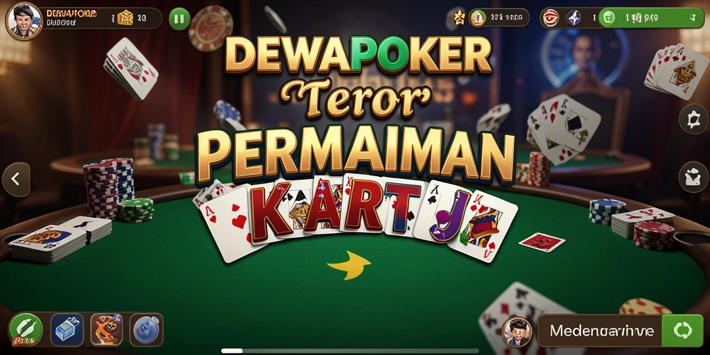Tangkapan layar gameplay DEWAPOKER yang mencekam dan menegangkan.