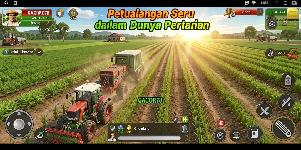 Tampilan gameplay GACOR78 yang menakjubkan dan penuh warna.