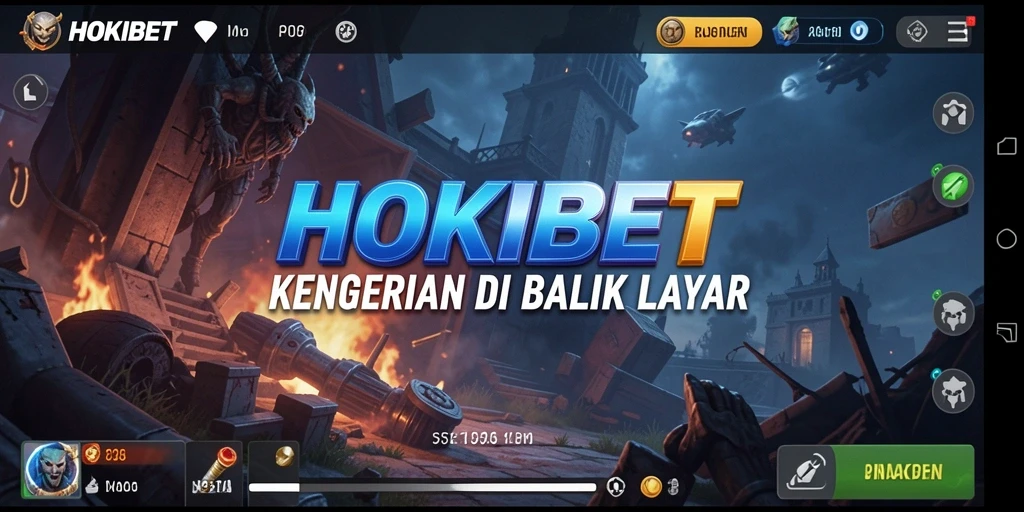 Tampilan gameplay HOKIBET yang menegangkan dan mencekam.