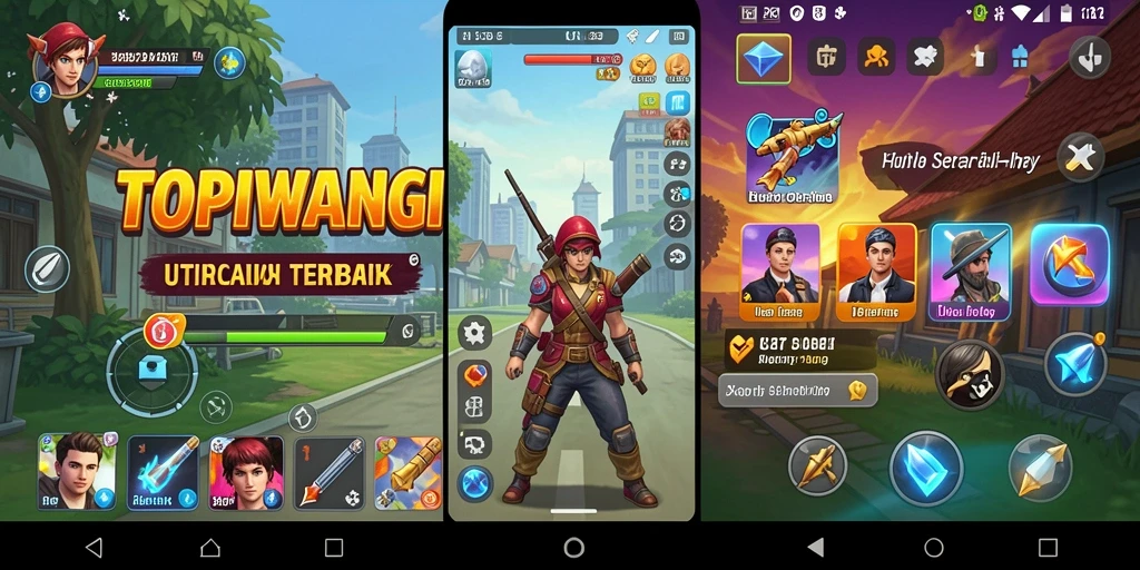 Tampilan antarmuka utama aplikasi TOPIWANGI yang memudahkan penggunaan sehari-hari.
